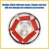 REPAIROCK Radio Antenna Base Cover Fit for Jeep Wrangler for