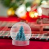 STOBOK Snow Globe, 10pcs DIY Clear Christmas Water Globe Plastic