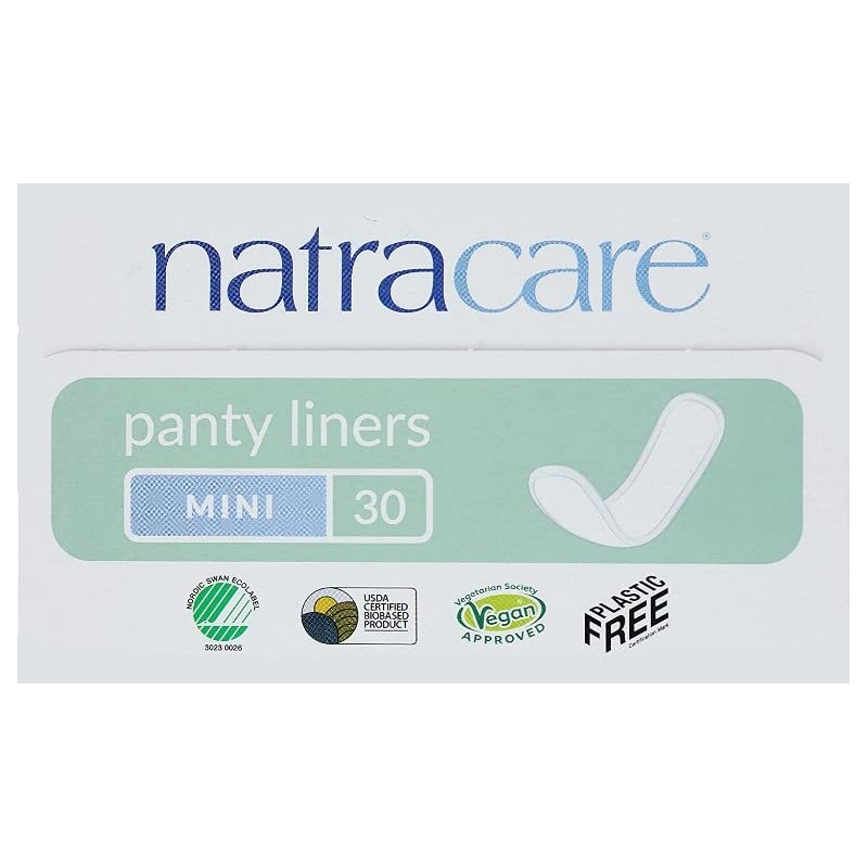 natracare Natracare Natural Panty Liners Mini with Organic Cotton |
