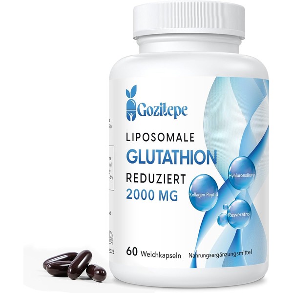 Liposomal Glutathione Reduces 2000 mg per Serving | Glutathione Supplement