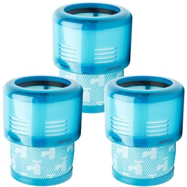 3 Pack Gen5 HEPA Filter Replacement Compatible with Gen5detect Absolute, Gen5outsize Absolute SV23, Gen5detect Fluffy SV24 Cordless Stick Vacuums Rear Cartridge Filter Accessory Cleaning Filter