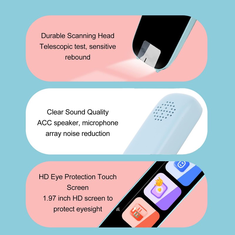 Pen Scanner, WiFi Mobile Hotspot Smart Scanner Pen Language Translator,