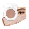 FERLYHR Single glitter eyeshadow - Low Saturation Shimmer Light brown
