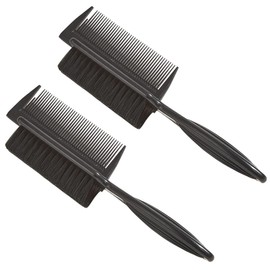 Mikinona 2pcs Detangling Brush for Women Double-sided Hair Brush for Sleek Ponytail Barber Styling Tool