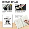 XKZGSZB It’s Not Cat Hair It’s Kitty Glitter，Funny Hardcover Cat