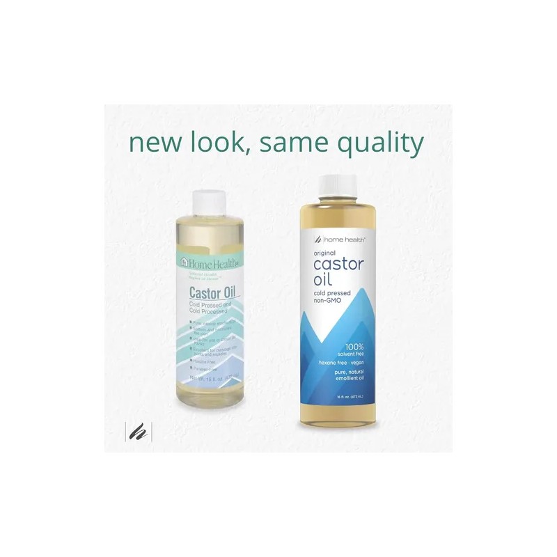 Aceite De Ricino Original Home Health - 16 Onzas Líquidas