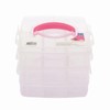 Vaessen Creative 1009-035 Stackable Storage Box 18 Compartments for Storing