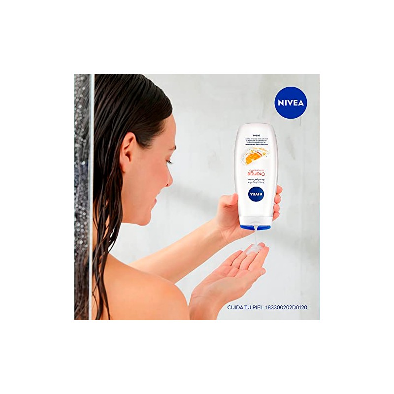 NIVEA Jabón Líquido Corporal Humectante Orange And Avocado Oil (400