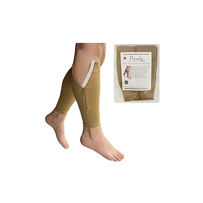 Presadee Shin Premium 20-30 mmHg Firm Compression Leg Calf Sleeve