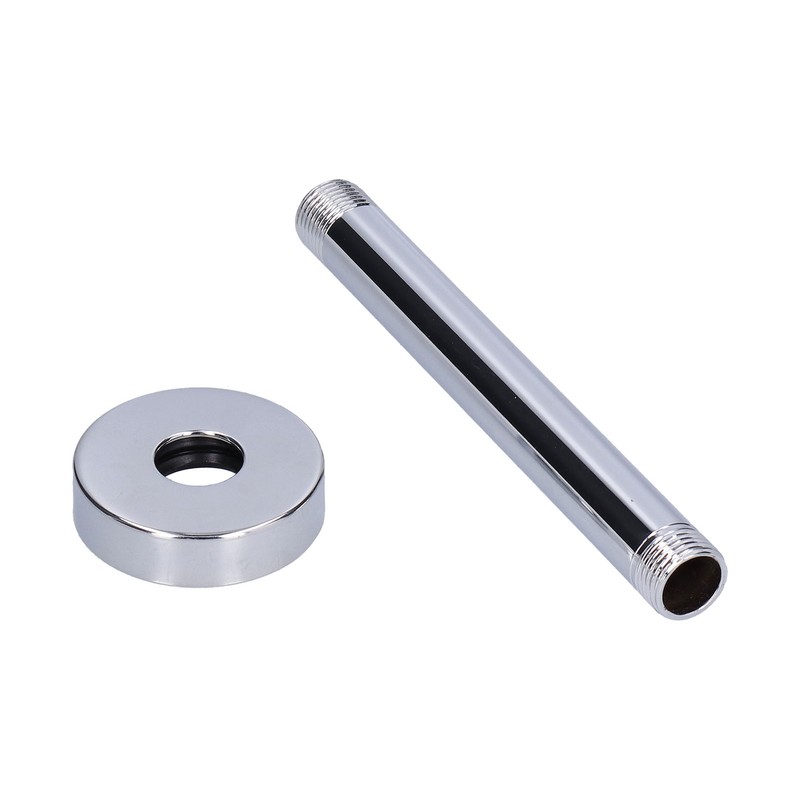 NPT 20mm Shower Extension Arm SUS304 Stainless Steel Ceiling Mounted