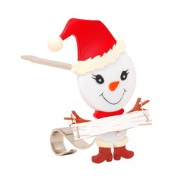 Haute Decor The Original MantleClip® Stocking Holder with Snowman Family (Mother)