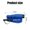 CGEAMDY The Original Emergency Keychain Car Escape Tool, 2-in-1 Seatbelt
