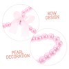 Gatuida 2pcs Pearl Hangers Mini Clothes Hangers for Decorative and