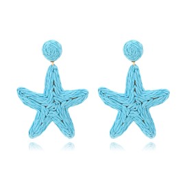 Shell Dnagle Earrings for Women Starfish Earrings Seashell Earrings Summer Beach Outfits Jewelry Gifts