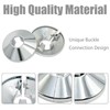 6 Pieces Single Hole Covers Pipe Covers Single Heater Pipes