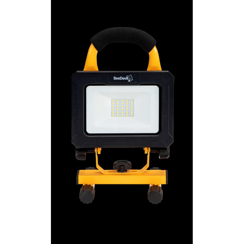 SeeDevil Rechargeable LED Work Light 10W (1000lm) or 50W (5000lm)