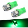 STR 10 pcs T10 168 194 W5W 5SMD Super GREEN