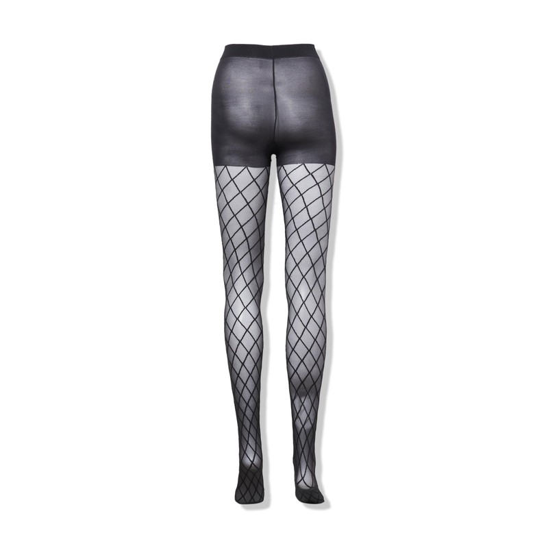 L'eggs Women's Diamond Tight, Black, Large