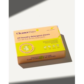 CleanerDays. - Laundry Sheets Lemon & Eucalyptus - 60 Sheets