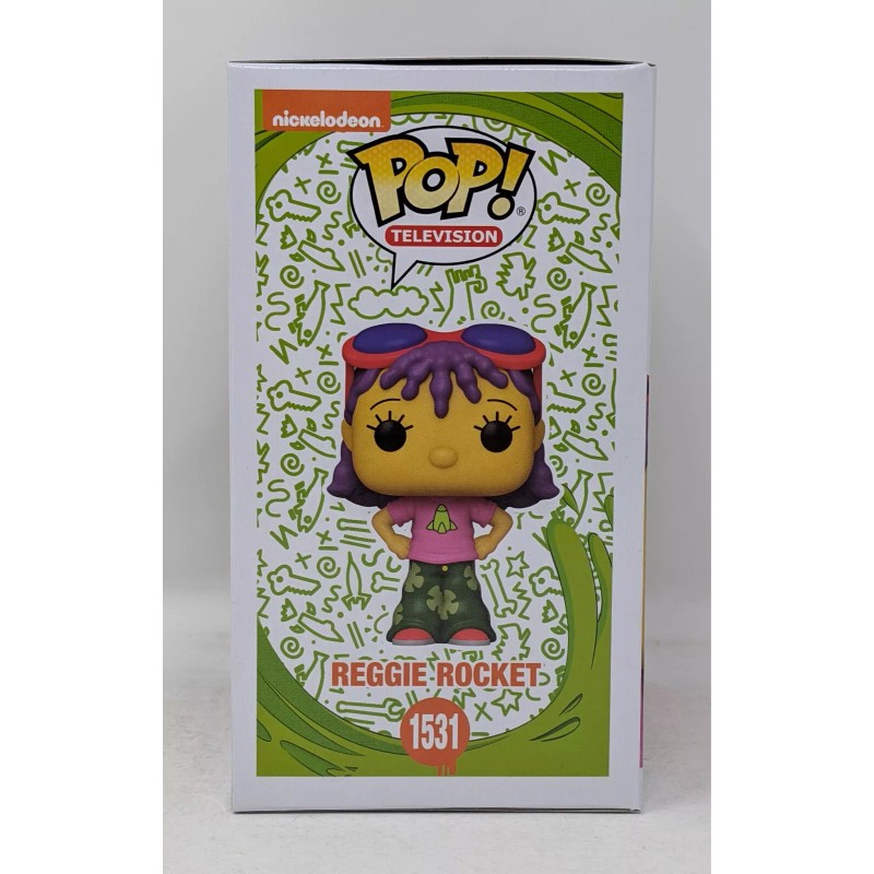 Funko Reggie Rocket #1531 FUNKO POP! Nickelodeon Rewind New w/protector