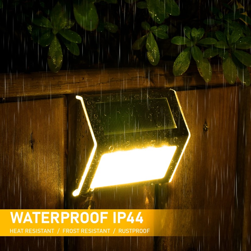 SOLPEX Solar Step Lights, 12 Pack Solar Stair Lights, Outdoor
