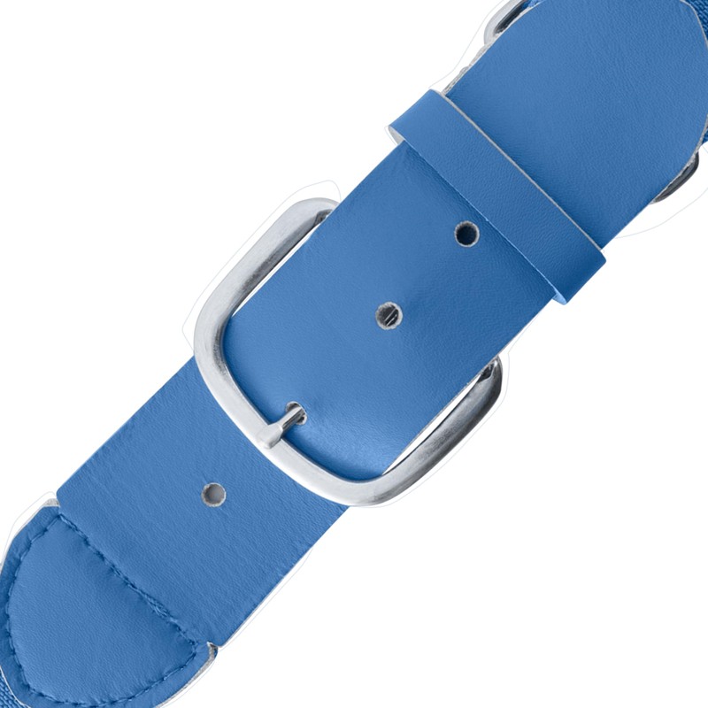 Champion Sports Elastic Uniform Belt, Columbia Blue, Adult