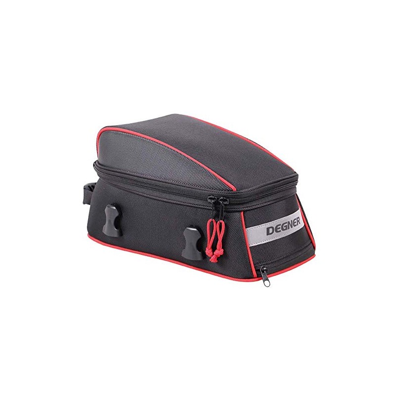Degner NB-172 Seat Bag/SEAT Bag, Red Piping
