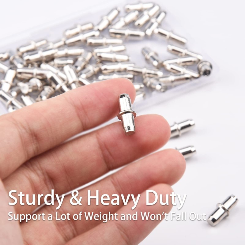 60 Pcs 5 x 16mm Shelf Bracket Pegs, Shelf Support