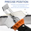 JONMON Chainsaw Sharpening Attachment Kit - 8Pcs Chain Saw Blade