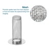 uxcell 3Pcs Modern Stainless Steel Sink Strainer, Fit for Diameter
