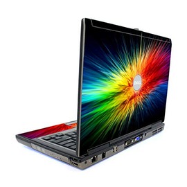 LidStyles Vinyl Protection Skin Kit Decal Sticker Compatible with Dell Latitude D630 (Rainbow Burst)