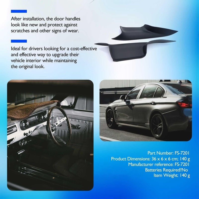 HISports Door Handle Cover Compatible with 7 Model (2008-2014) -