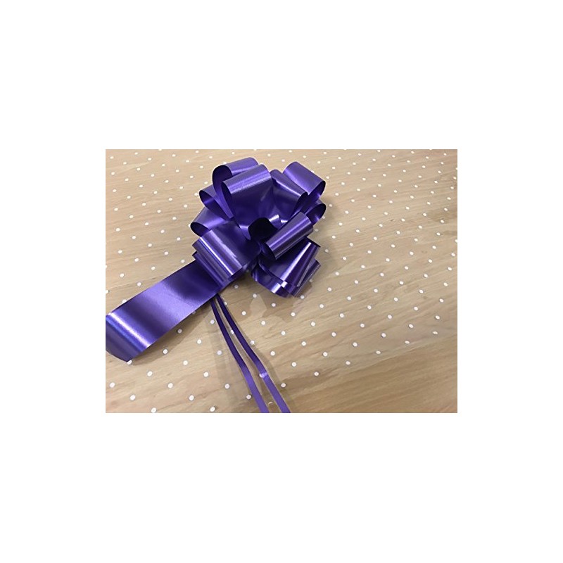 White Dot Cellophane Gift Wrapping Hamper Bouquet 2m x 80cm(