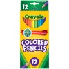 Crayola Colored Pencils, Assorted Colors, Pre-sharpened, Adult Coloring, 12 Count,