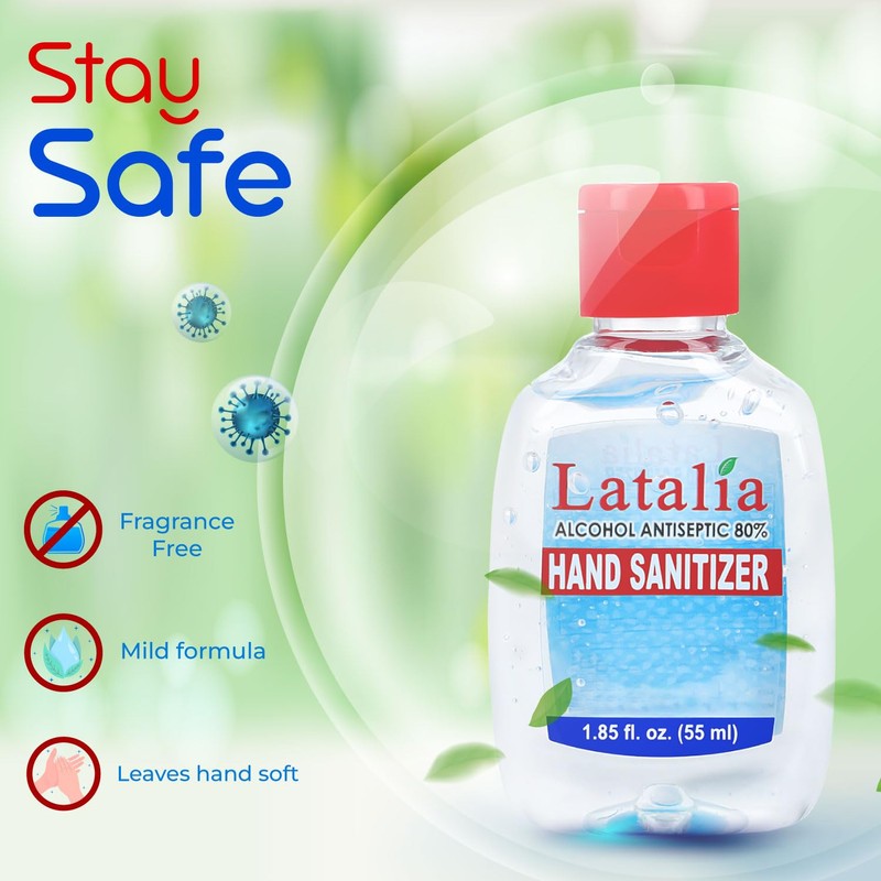 Latalia Latalia Mini Hand Sanitizer - Pack of 24 Travel