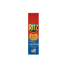 Ritz ⚫️New Limited Edition RITZ Everything Onion Poppy Seed Garlic Crackers 13.3oz