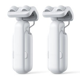 2025 Automatic Curtain Opener 3 Rod(2 Pack)- Bluetooth Remote Control Smart Curtain, WiFi & App Control, Upgraded High-Performance Motor, Add SwitchBot Hub to Work with Alexa, Google Home, HomeKit