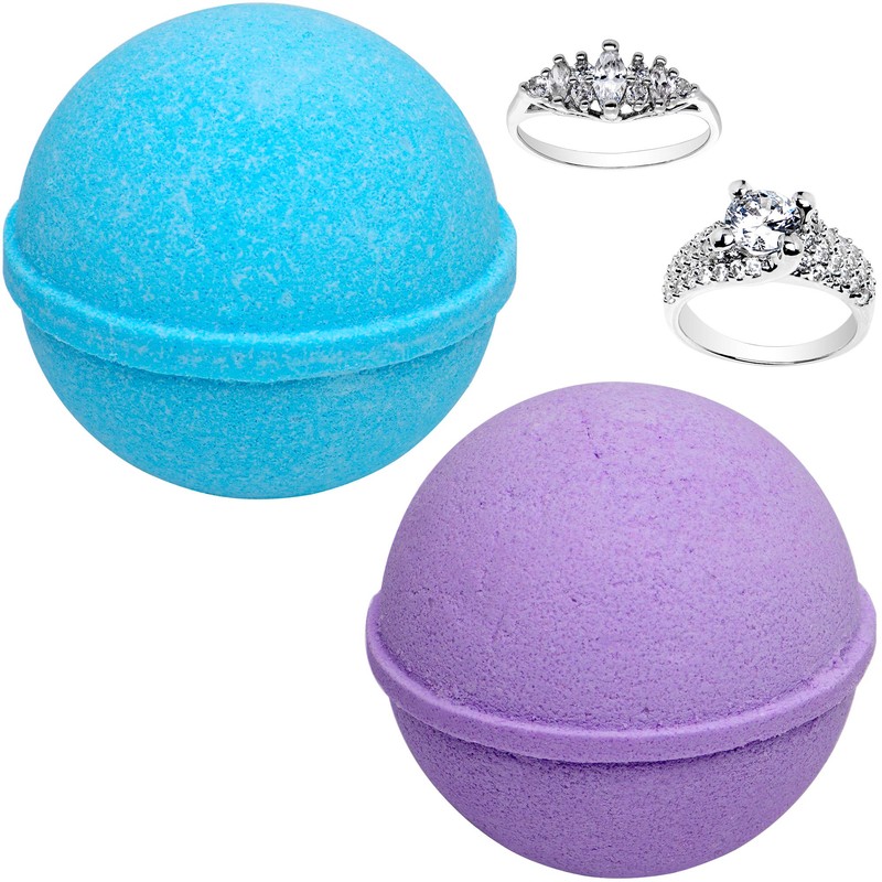 Ocean Breeze Lavender Bath Bombs Gift Set of 2 with
