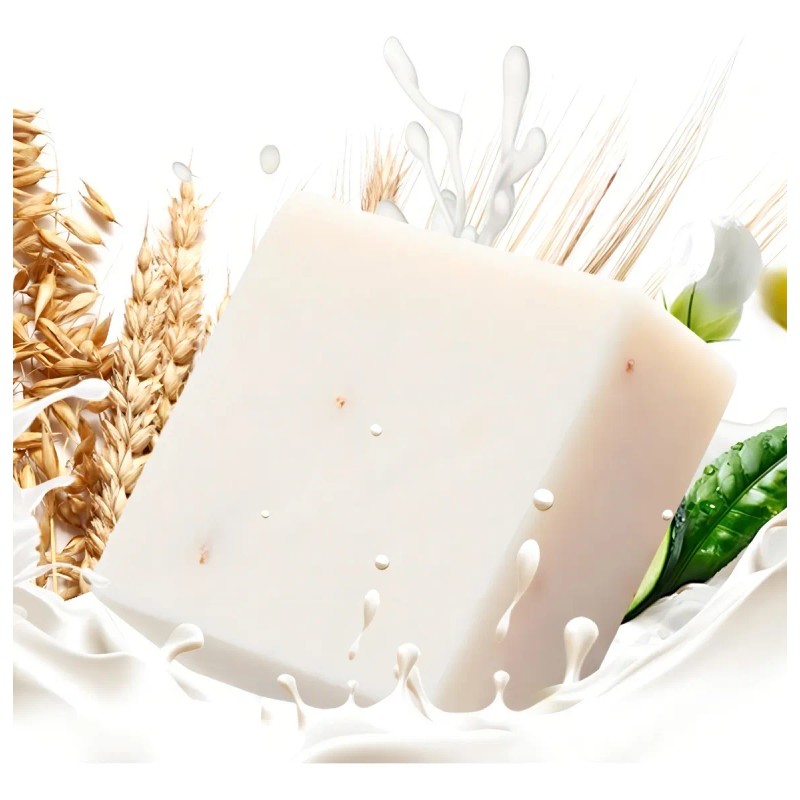 Jabón de Leche de Arroz con Hidrata y Limpia Piel