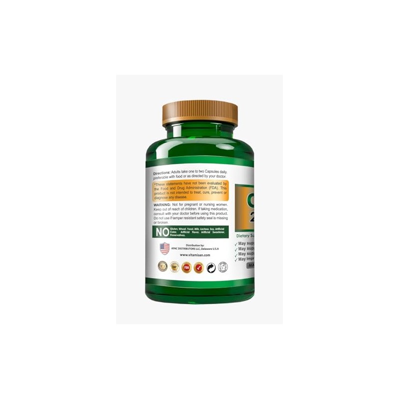 VITAMISAN Graviola Soursop, Natural Dietary Supplement. Leaf & Fruit Extract