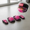 Kit Protecciones Adulto Rodilleras Coderas Muñequeras Iciqlo Rosa