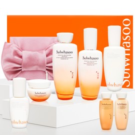 Sulwhasoo NEW Jaum 3-piece Essential First Care Set EX (2 basic types + first care essence special) / 설화수 NEW 자음 3종 에센셜 퍼스트케어 세트 EX (기초 2종+윤조 에센스 기획)