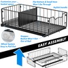 Simple Houseware Pull-Out Cabinet Sliding Basket Organizer, 17.2" D x