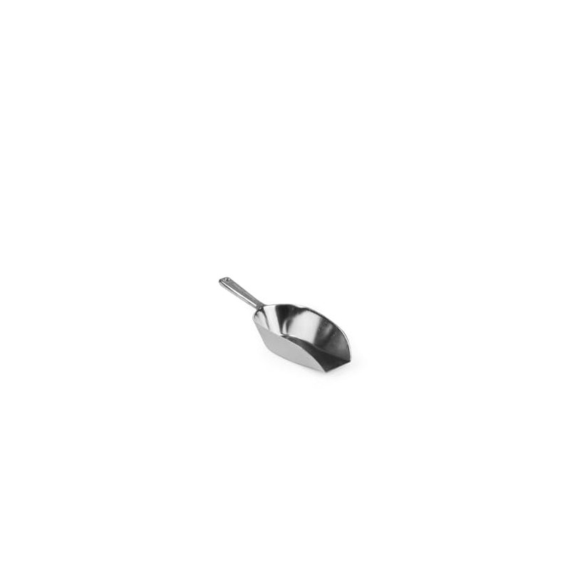 HENDI Aluminium Shovel, Weighing/Filling/Feeding/Sack Scoop, 0.125 L, 180 mm, Aluminium