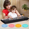 M SANMERSEN Kids Piano Keyboard with Microphone, Portable Electronic Keyboard