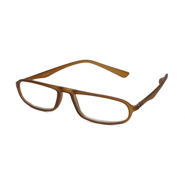 Calabria TR917 Flexie Sport Oval Bendable Reading Glasses +1.25 Smoke