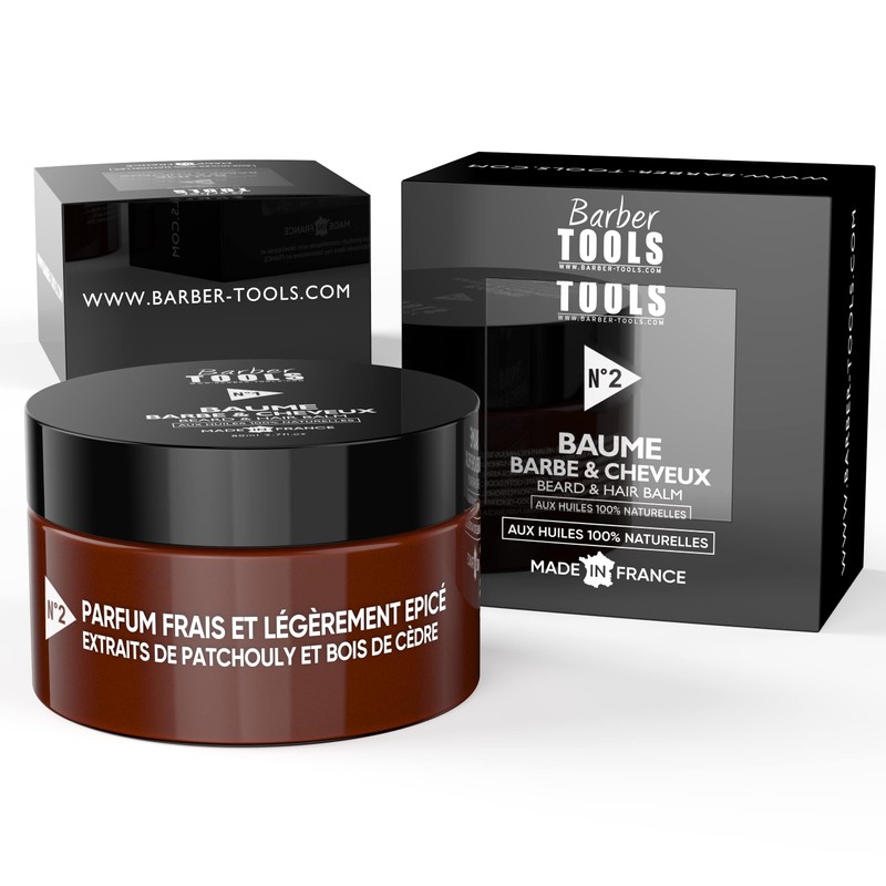 Barber Tools Beard Balm N°2 with 100% Natural Oils 80
