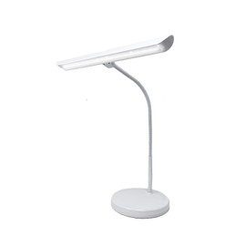 Infitronic LED Piano Light - 18 LEDs Warm White, Continuously Dimmable with Touch Sensor - Flexible Gooseneck Lamp with USB Charging Function for Smartphone & Tablet - Includes 12 V Power Supply, Black