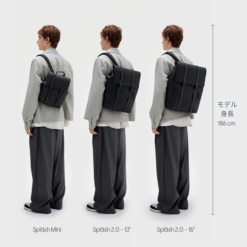 GASTON LUGA SPLÄSH 2.0 Splash 2.0 Backpack, For 13 Inch