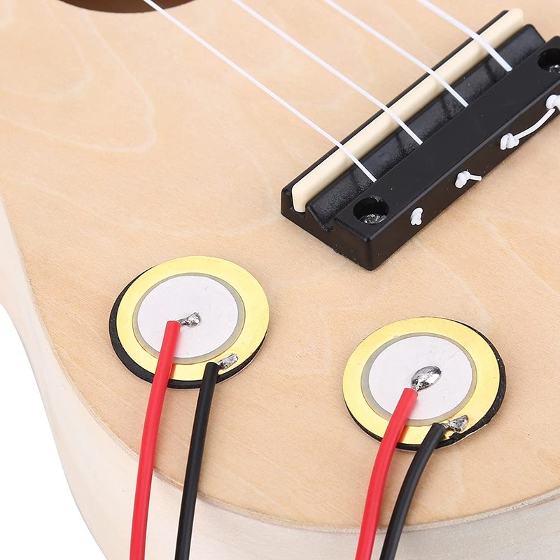 Guitar Pickup, Portable Acoustic Guitar Pickup with Volume Tone Control